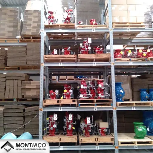 Fornecedor porta-paletes indústria