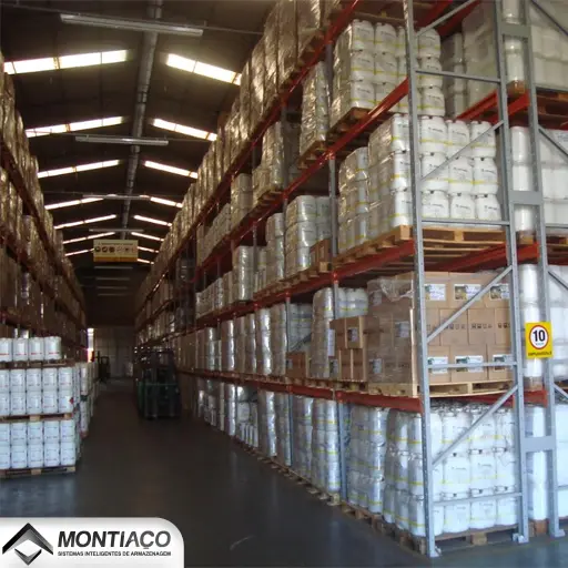 Porta-paletes para distribuidora à venda